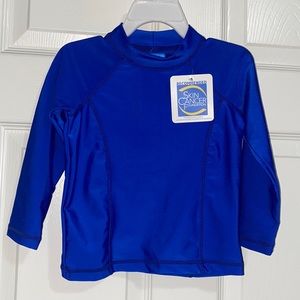 🫶🏼Sun & sky kids blue sun protector long sleeve T-shirt